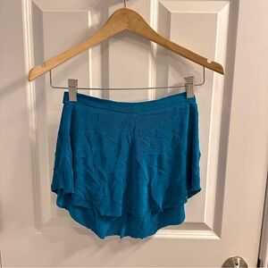 Teal Bullet Pointe Skirt
